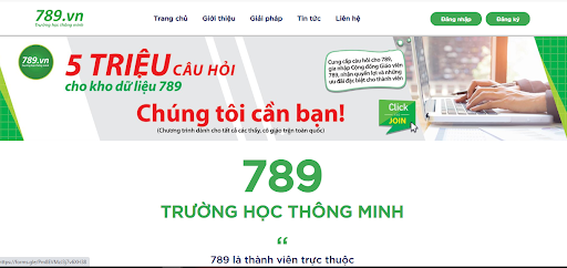 Trang web phần mềm 789 vn